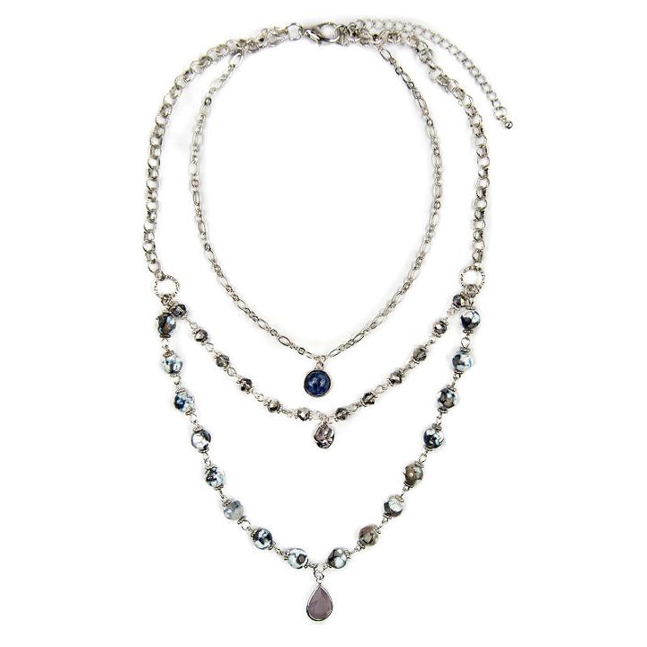 Arizona Womens Round Beaded Necklace