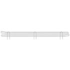 Honey-can-do Anti-slide Screen - Chrome 48in