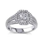1 Ct. T.w. Diamond 14k White Gold Bridal Ring