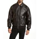 Excelled Leather Bomber Jacket - Big And Tall