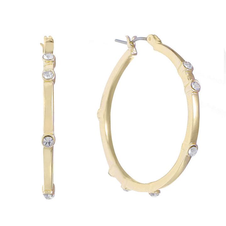Gloria Vanderbilt 35.5mm Hoop Earrings