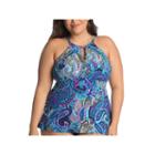 Trimshaper Trimshaper Tankini Swimsuit Top-plus