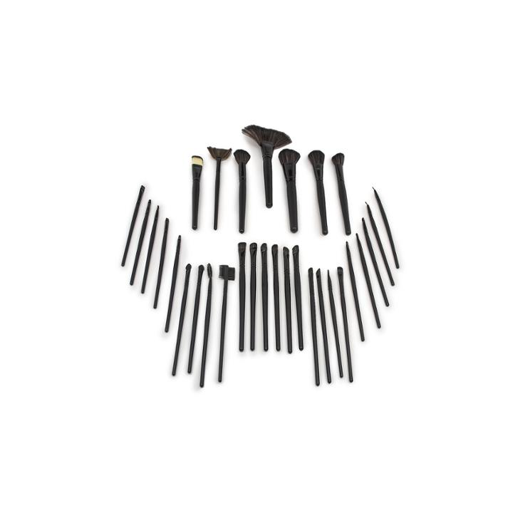 Matney 32 Pc Professional Makeup Brush Set Kit With Case - Great For Applying Any Type Of Makeup