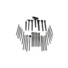 Matney 32 Pc Professional Makeup Brush Set Kit With Case - Great For Applying Any Type Of Makeup
