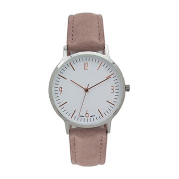 Geneva Platinum Womens Pink Strap Watch-10113