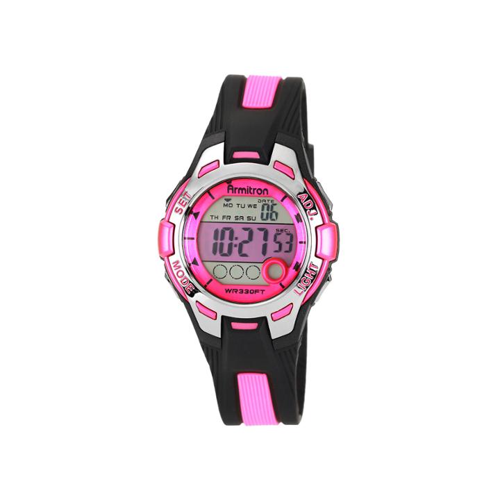 Armitron Womens Pink Strap Watch-45/7030pnk