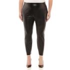 Project Runway Woven Leggings-plus