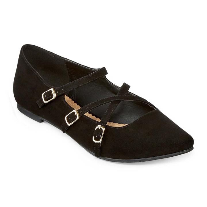 Restricted Allison Pointed-toe Ballet Flats