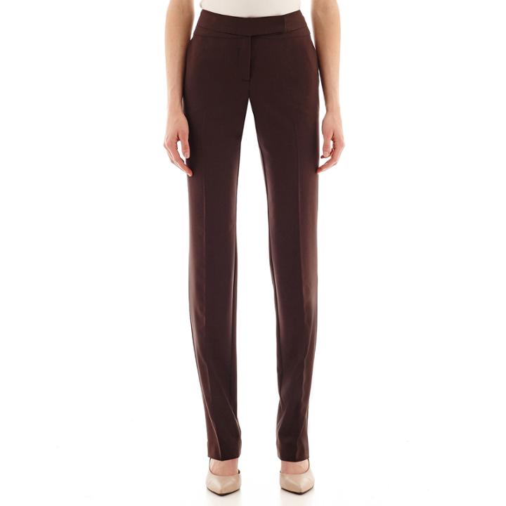 Worthington Modern Fit Straight-leg Trouser Pants - Tall