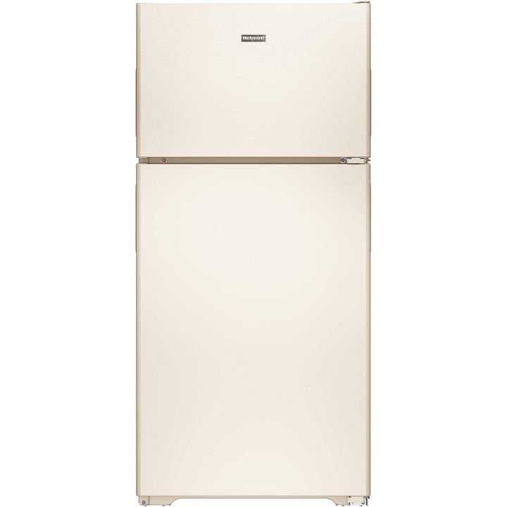 Hotpoint 14.6 Cu. Ft. Recessed Handle Top-freezer Refrigerator - Hps15bthrcc