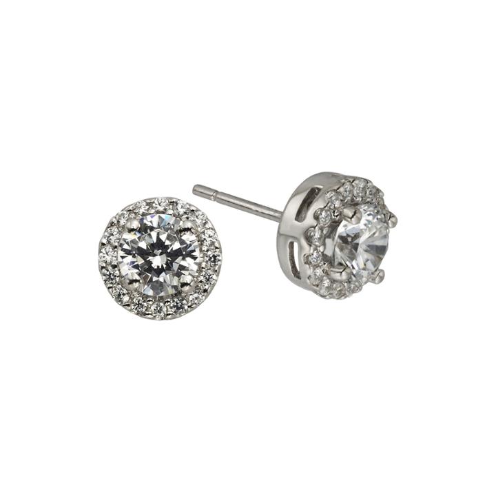 Diamonore 1 Ct. T.w. Simulated Diamond Stud Earrings