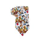 Peanuts Playing Sports Tie