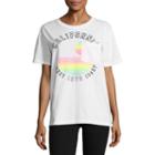 Flirtitude California Graphic T-shirt- Juniors