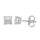 1 3/8 Ct. T.w. Genuine White Diamond 4.8mm Stud Earrings