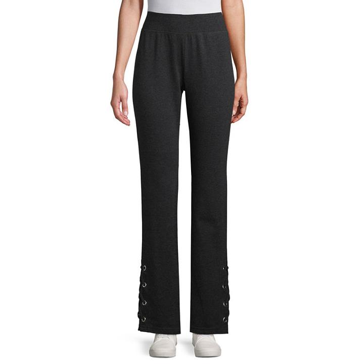 St. John's Bay Active Slim Fit French Terry Pull-on Pants