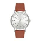 Mens Brown Strap Watch-fmdjo146