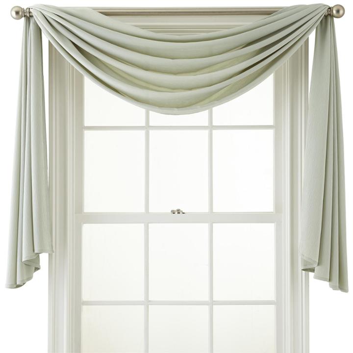 Royal Velvet Ally Window Scarf Valance