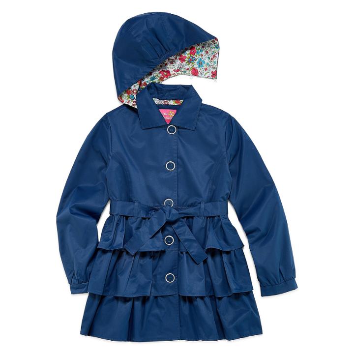 Triple Tier Trench Raincoat