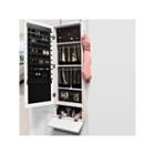 New View Over-the-door White Jewelry Cabinet