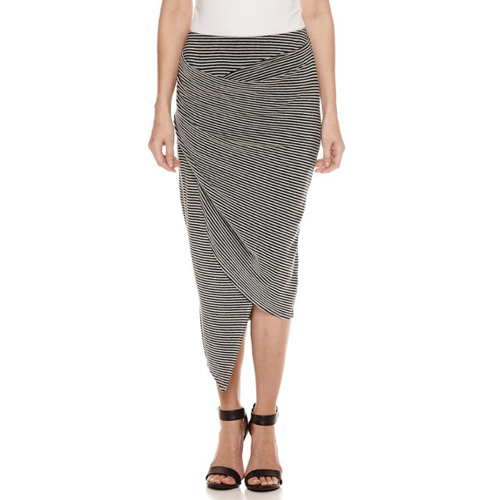 A.n.a Asymmetrical Skirt-petites