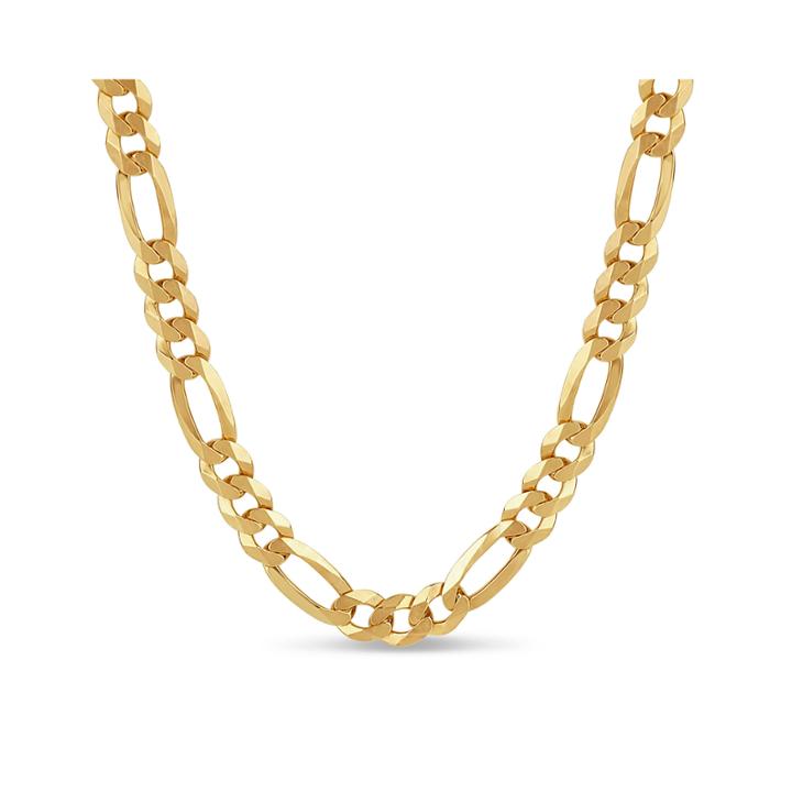 Made In Italy Gold Over Silver 24 Inch Chain Necklace