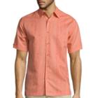 The Havanera Co. Short-sleeve Printed Panels Shirt