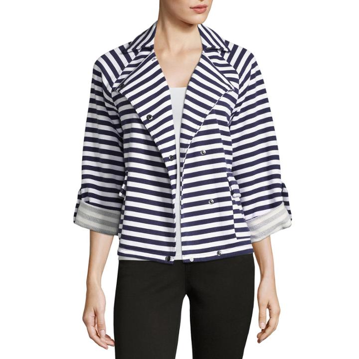 Liz Claiborne Stripe Jacket
