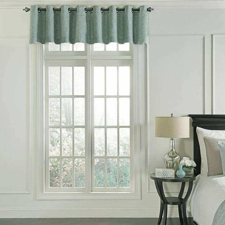 Beautyrest Arlette Grommet-top Scallop Valance