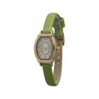 Olivia Pratt Womens Petite Lime Leather Watch 13420lime