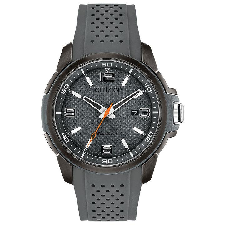 Drive From Citizen Mens Gray Strap Watch-aw1157-08h