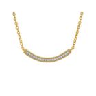 Womens Diamond Accent 14k Gold Over Silver Pendant Necklace