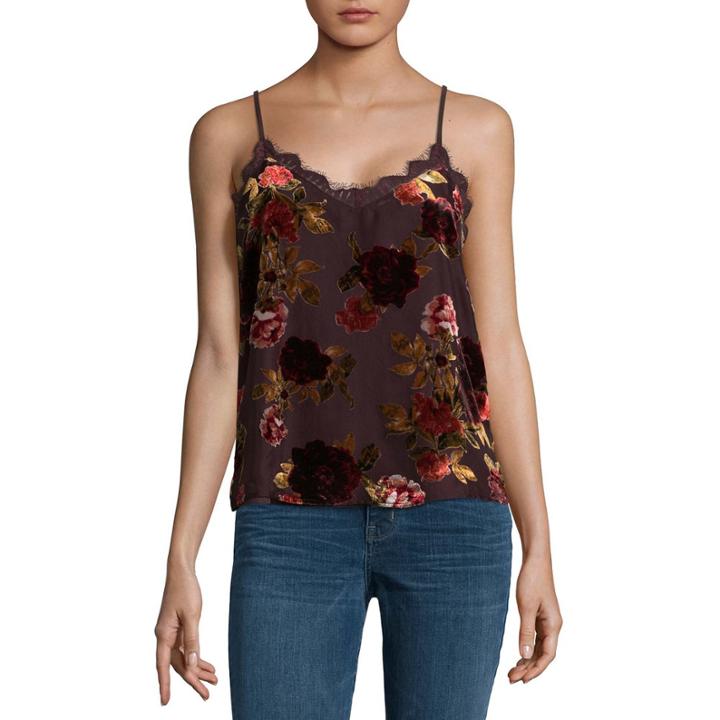 A.n.a. Velvet Trim Cami