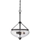 Filament Design 3-light Sudbury Bronze Pendant Hanging Dome