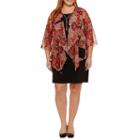 R & K Originals 3/4 Sleeve Jacket Dress - Plus