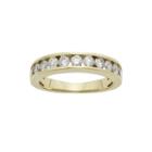 1 Ct. T.w. Certified Diamonds 14k Yellow Gold Wedding Band Ring