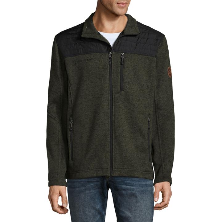 Free Country Sweater Knit Fleece Jacket