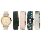 Interchangeable Band Womens Multicolor 5-pc. Watch Boxed Set-jcp2992sst