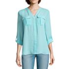 A.n.a. Pleat Pocket Relaxed Top