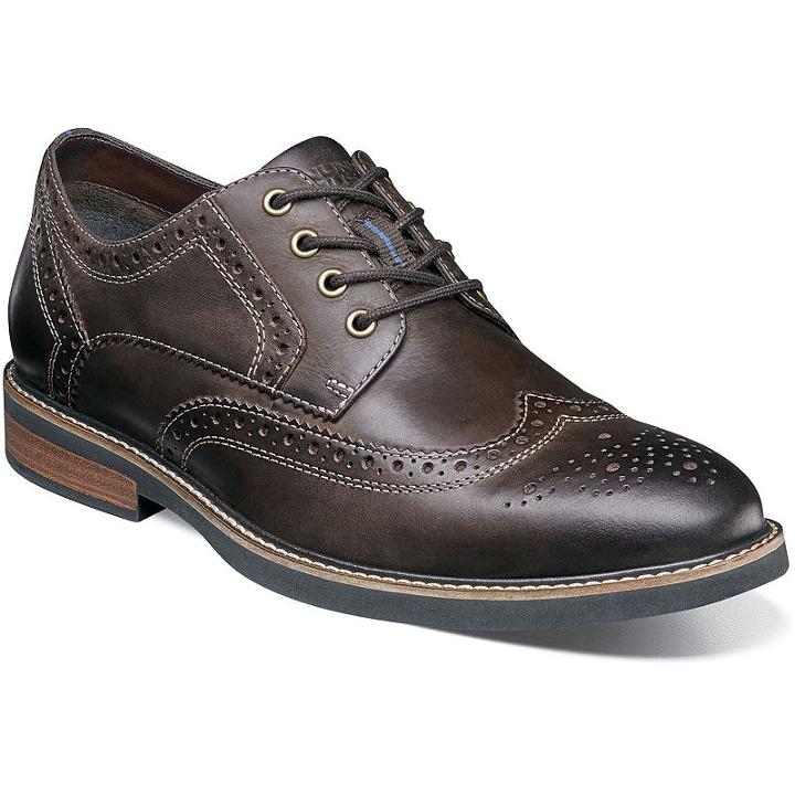 Nunn Bush Oakdale Men's Wingtip Dress Oxford Shoes