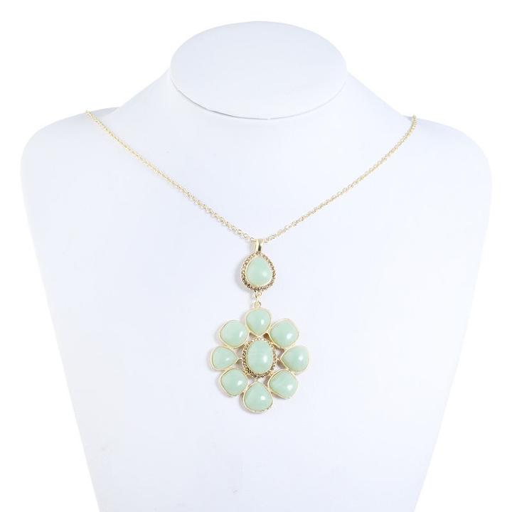 Monet Jewelry Womens Green Pendant