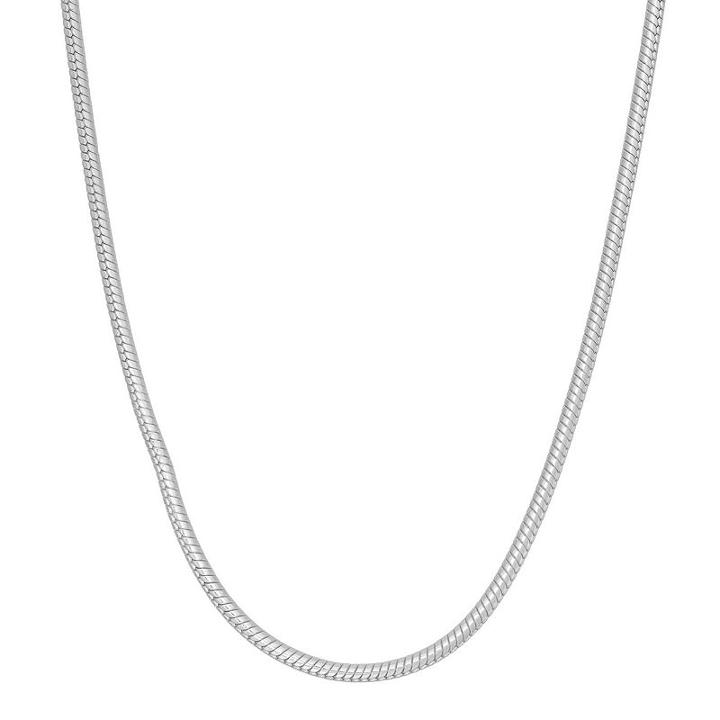 Solid Snake 16 Inch Chain Necklace