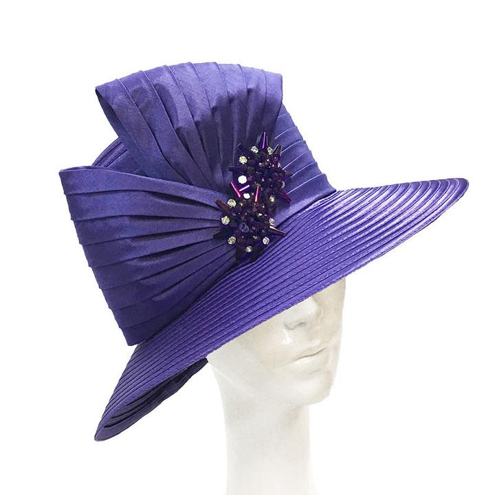 Whittall & Shon Medium Bow Brim Derby Hat