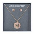Liz Claiborne Womens 2-pack Multi Color Jewelry Set