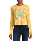 Long Sleeve Hey Arnold Graphic Boxy Tee- Juniors