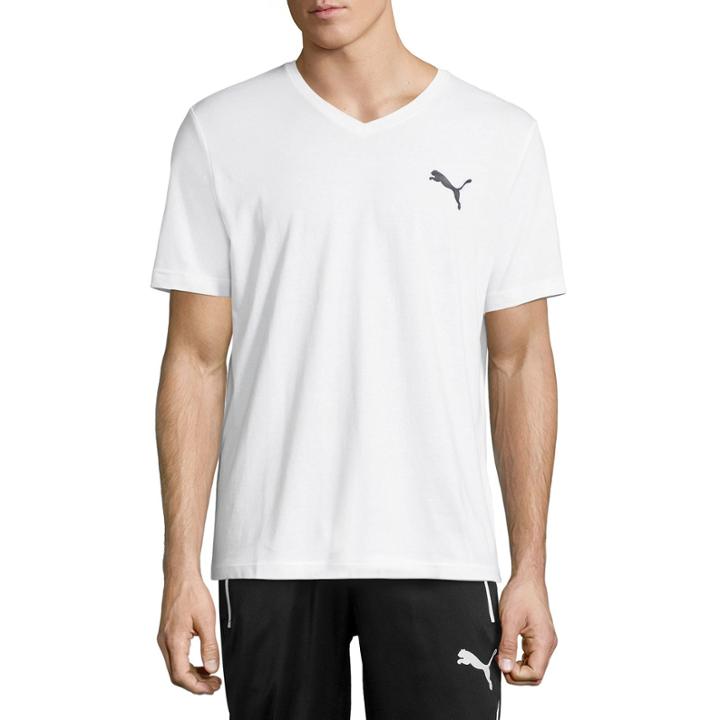 Puma Iconic Vneck Tee Short Sleeve V Neck T-shirt