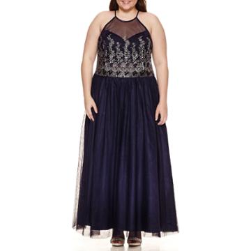 Social Code Sleeveless Ball Gown-juniors