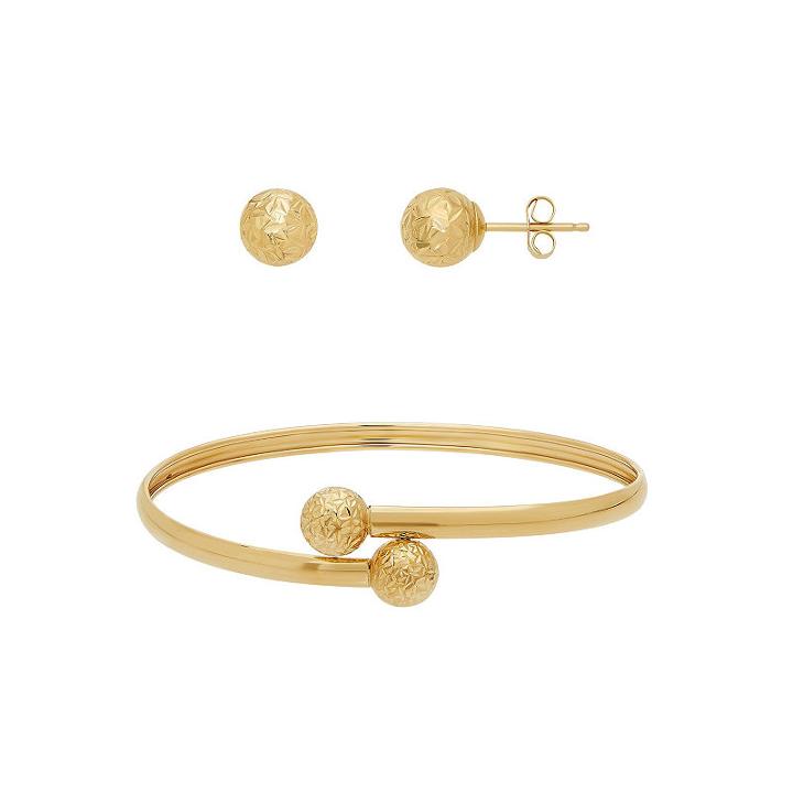 Womens 2-pc. 10k Gold Jewelry Set