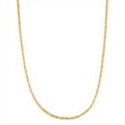 Semisolid 24 Inch Chain Necklace