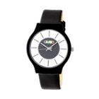 Crayo Unisex Black Strap Watch-cracr4401
