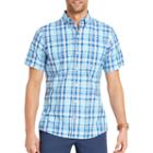 Izod Short Sleeve Button-front Shirt